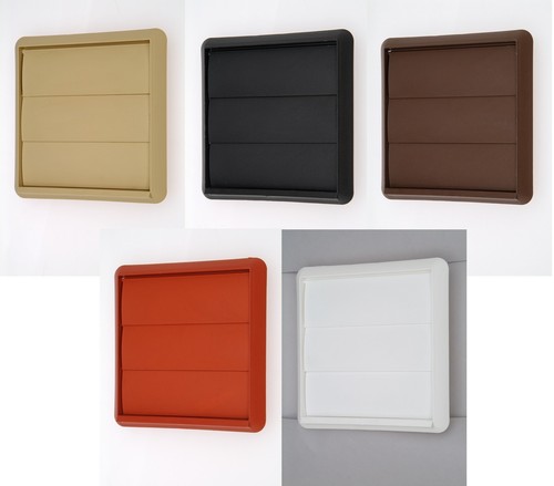 Outside wall gravity grille - wall,