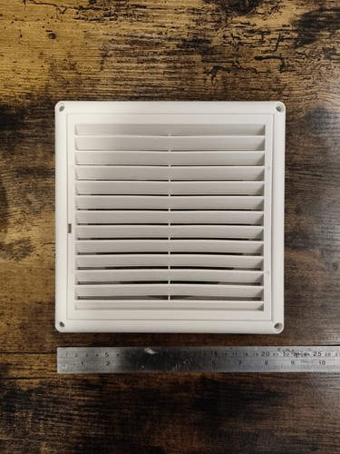 Outside wall fixed grille vent - wall,